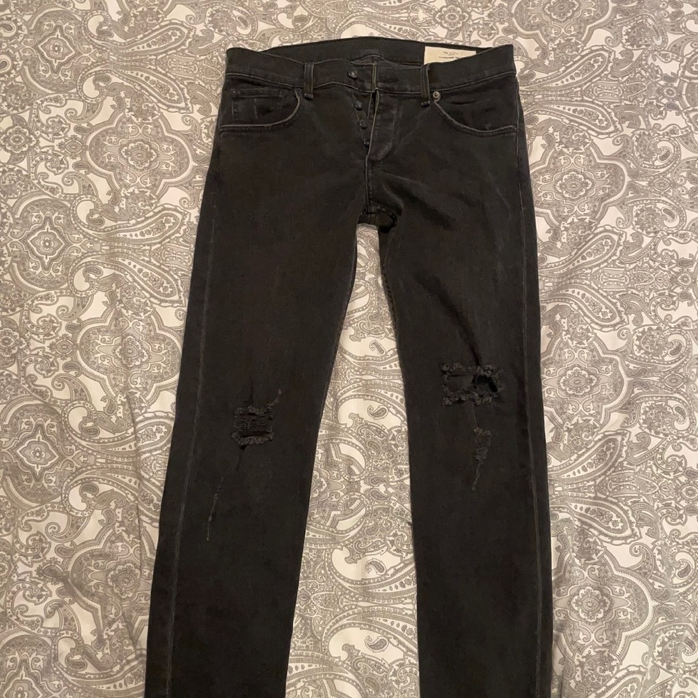 Rag and bone skinny leg jeans